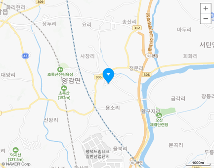 유남테크 본사 위치 지도